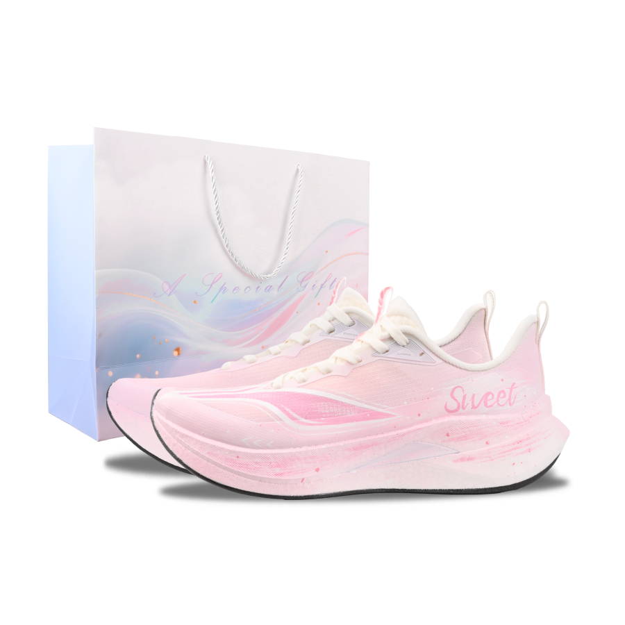 Li-Ning Li Ning Red Hare 9 PRO Running Shoes Unisex Low Top Pink/White