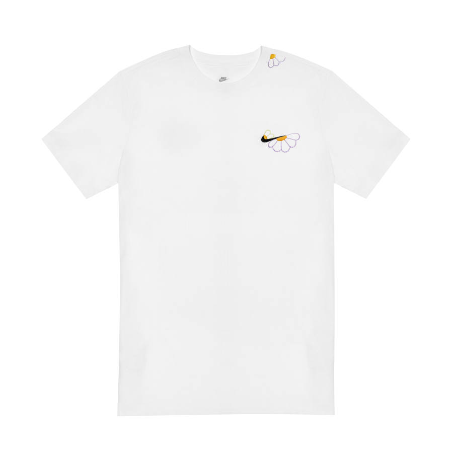 Nike Nike Sportswear T Shirts Unisex White Crew Neck Moderate Straight Fit