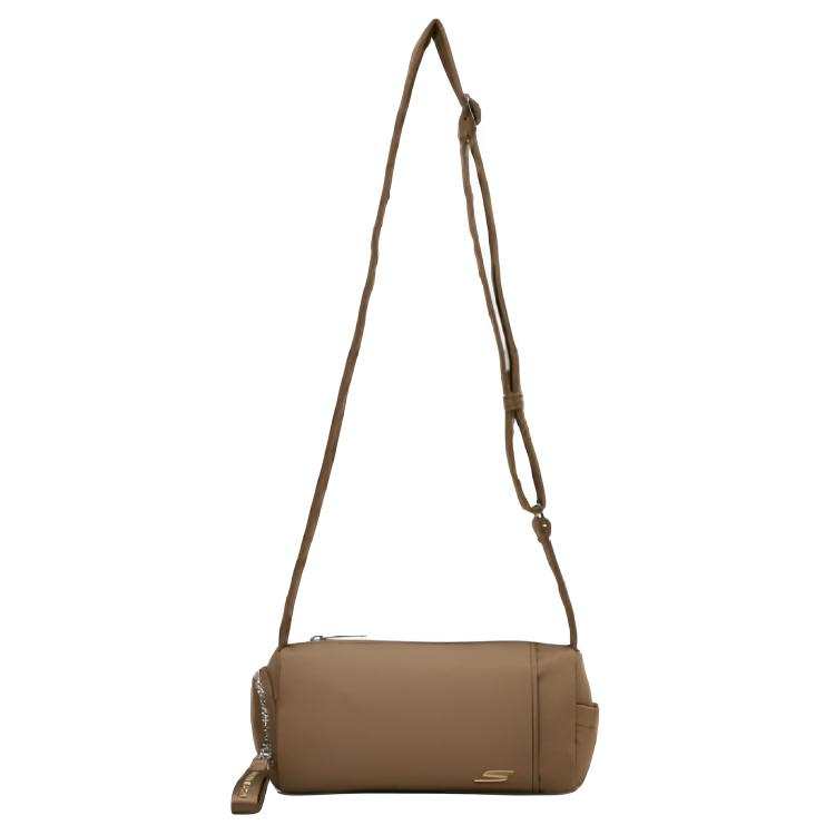 Skechers Comfortable Sports Collection Fabric Crossbody Bags Unisex Walnut