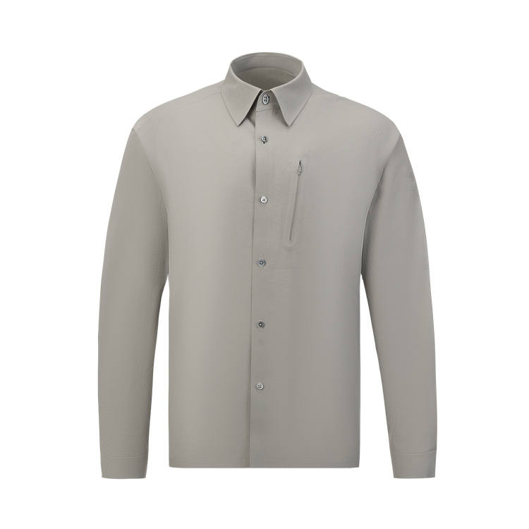 DESCENTE DESCENTE DUALIS Shirts Men's Lapel Moderate Other