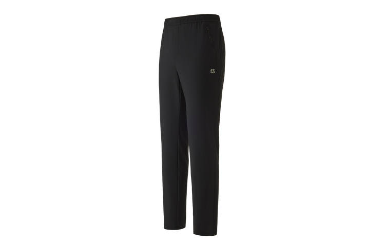 KOLON SPORT Casual Pants Men's Black BK Thin Straight Fit Pants