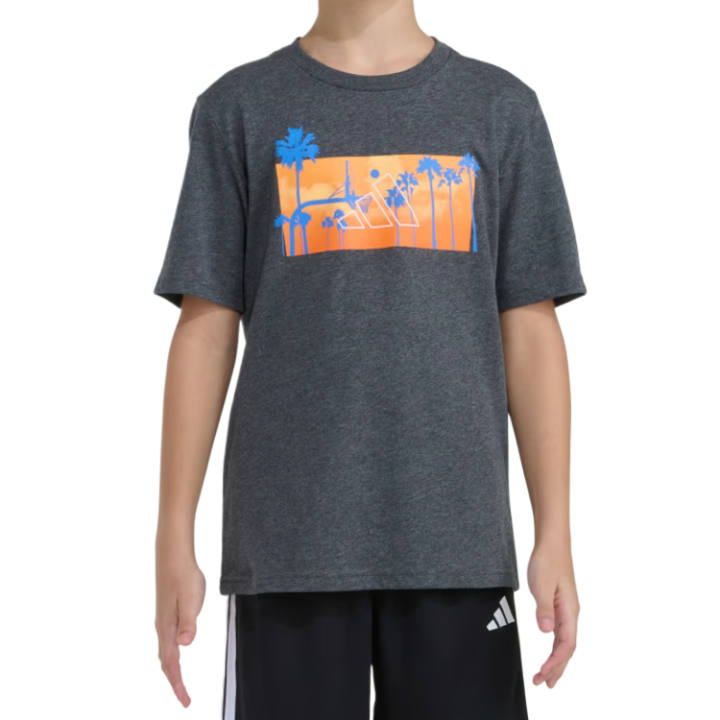 Adidas Adidas Kids T Shirts Crew Neck Moderate