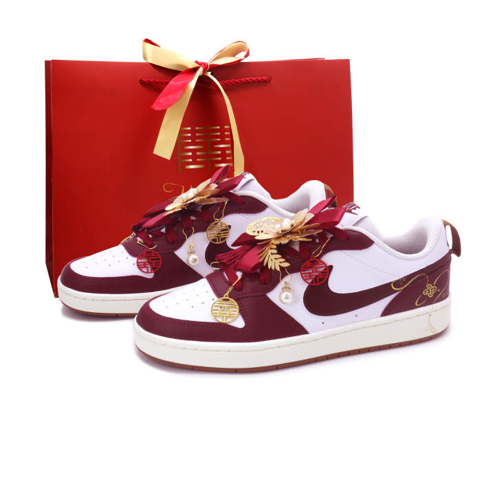 Nike Nike Court Borough Wedding Shoes, Blissful Union, Couple Pre Wedding Preparation Leather