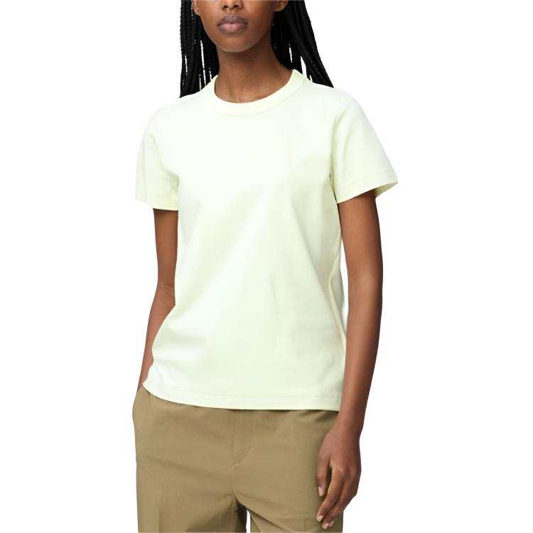 UNIQLO T Shirts Women's Cream Crew Neck