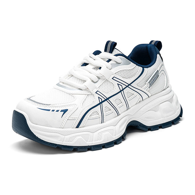 Warrior Slip Resistant, Abrasion Resistant, Breathable, Height Increasing Low top Chunky Sneakers Women's