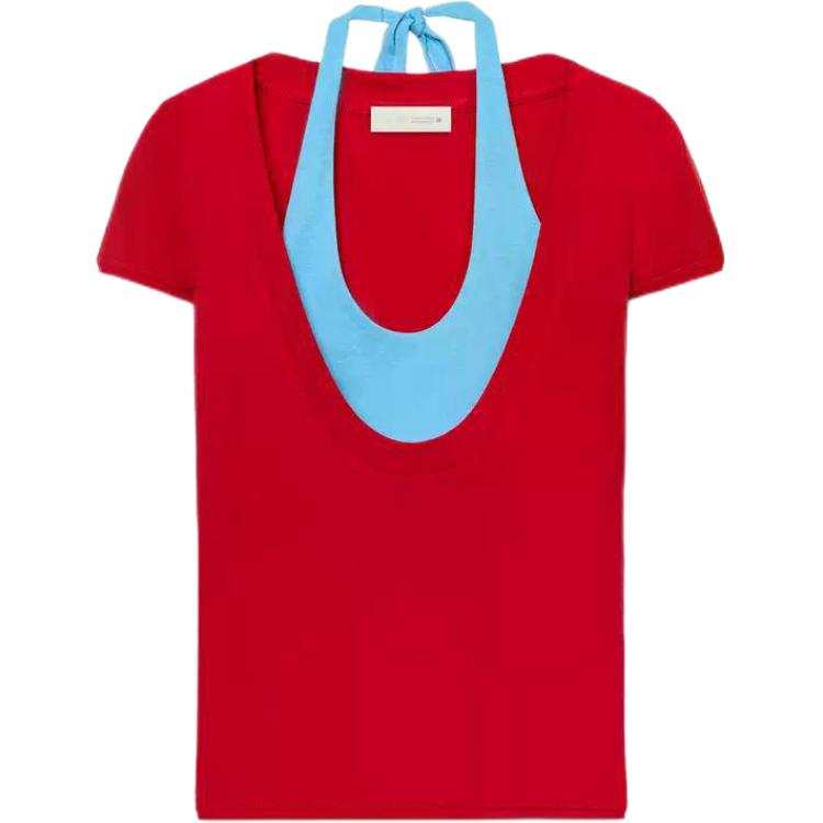 ZARA Set in Sleeve T Shirt Women's