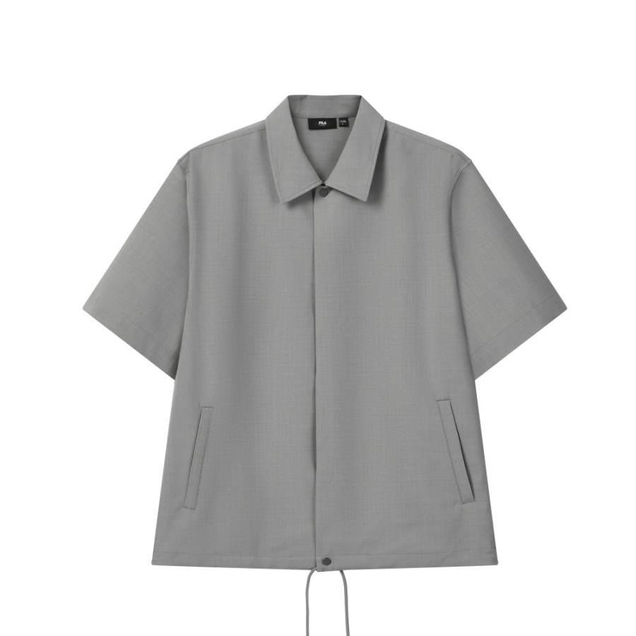 FILA MILANO Shirt Men's Elegant Dark Gray