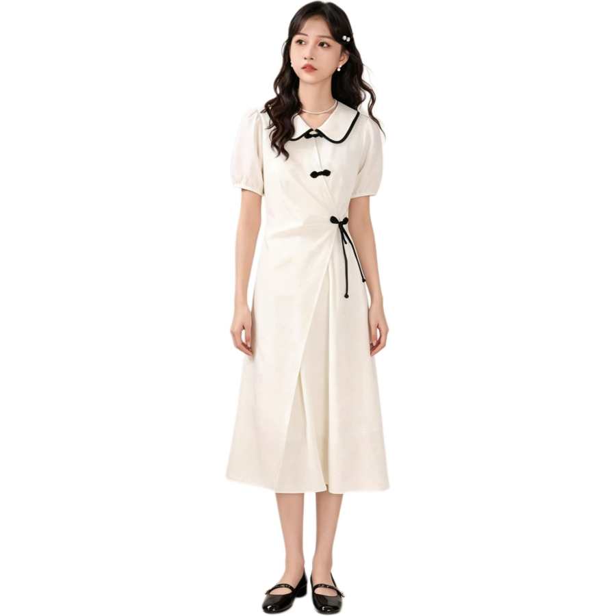 Cotton Gene Short Sleeved Dress Women's
