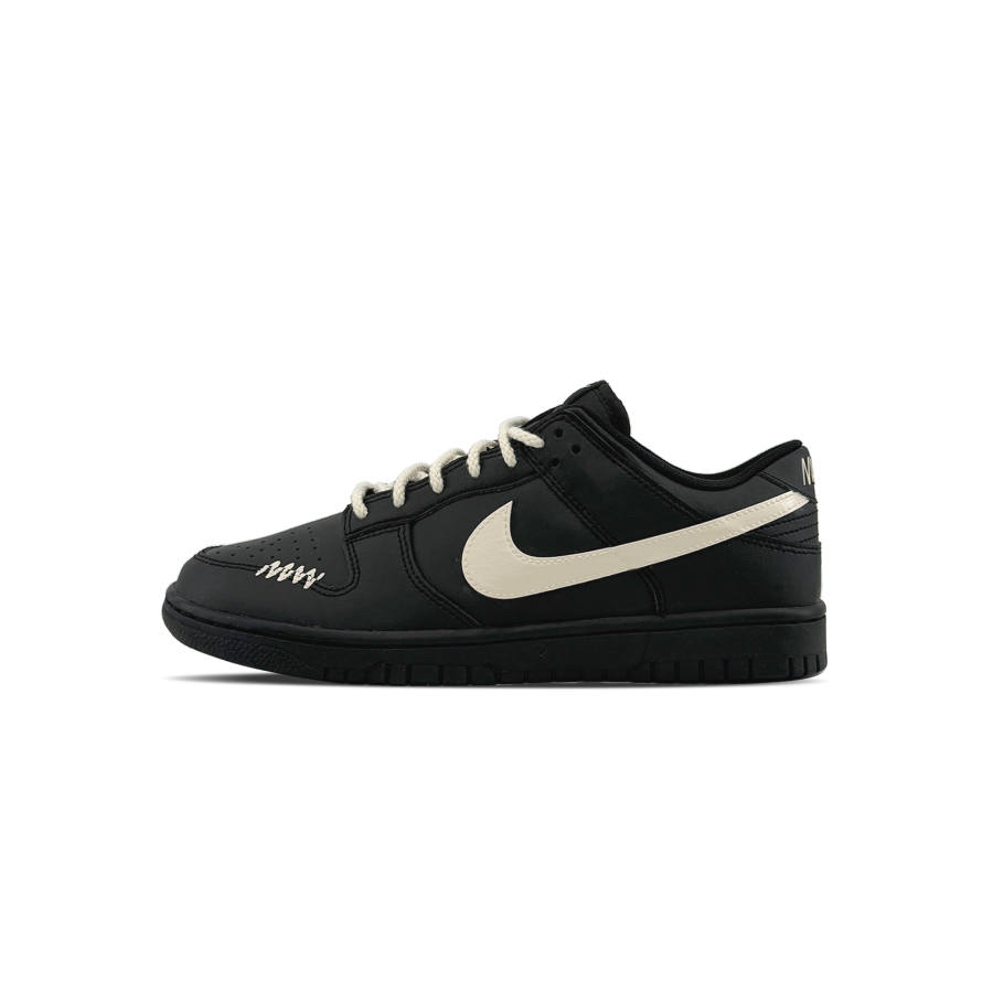 Nike Nike Dunk Black Warrior Rope Abrasion Resistant Low top Skateboard Shoes Men's Black