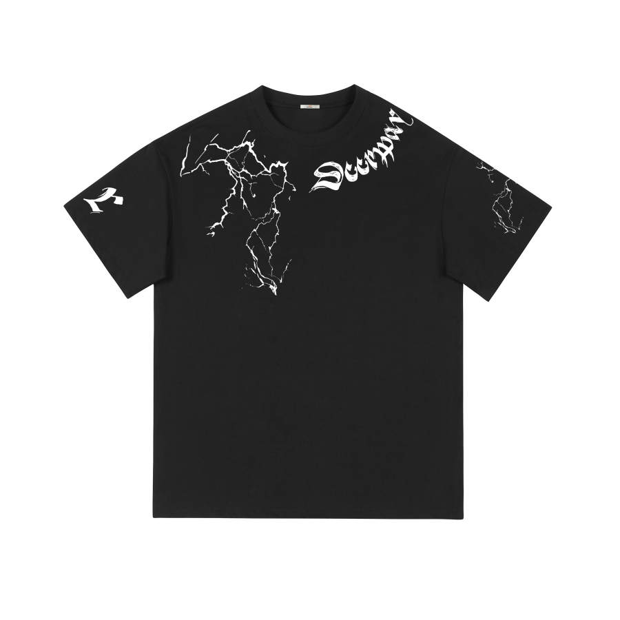 DEERWAY T Shirts Unisex Crew Neck Moderate Straight Fit
