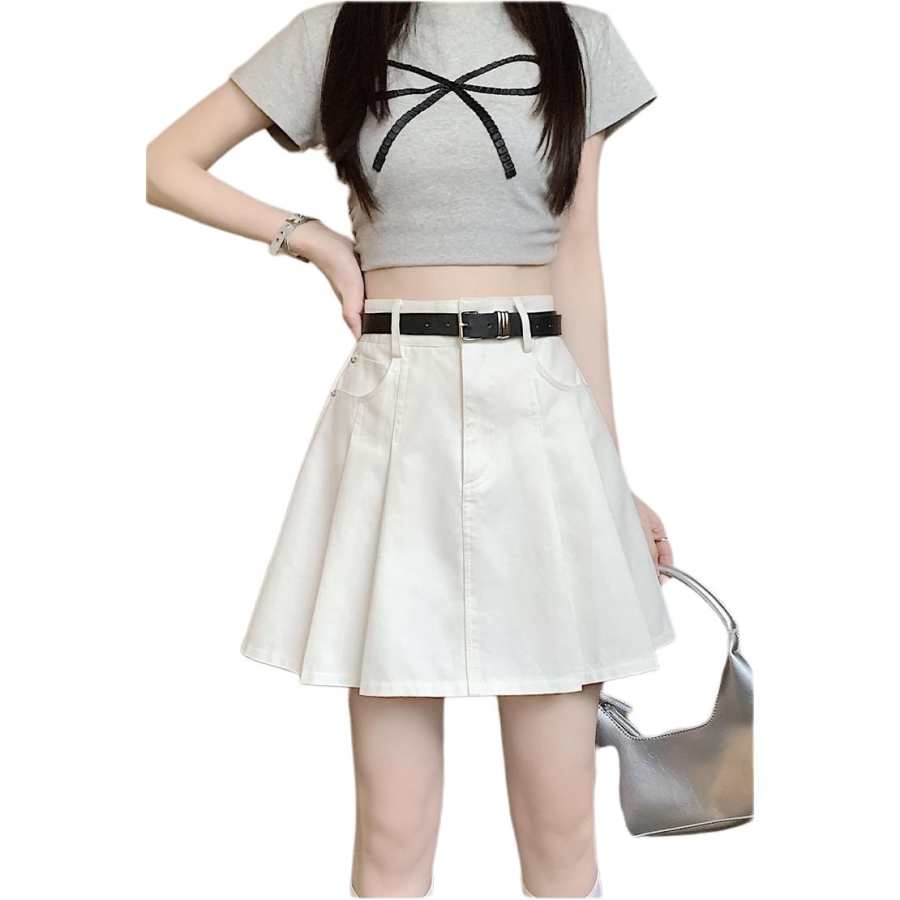 Cotton Gene Casual Short Skirts Women's