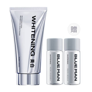 BLUE MAN Niacinamide Whitening Oil Control Facial Cleansing Milk