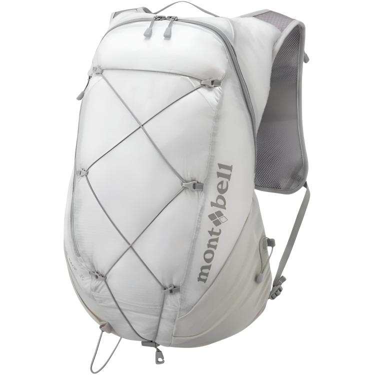 MONTBELL 20L Double Shoulder Outdoor Bag Nylon White Women's