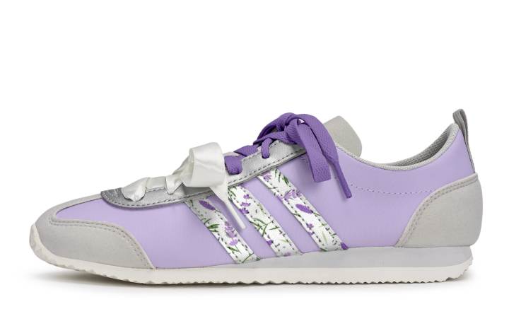 Adidas Custom Adidas VS JOG 2.0 811 Manufacturing, Lavender Scent Slip Resistant Low top German Army Trainers Unisex