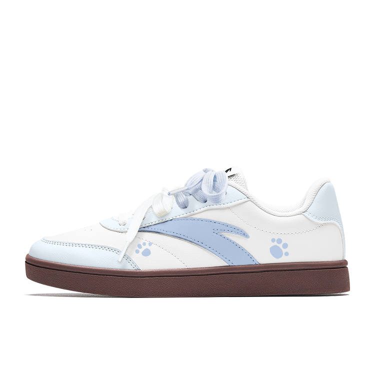 Anta Easy Textile, Synthetic Leather Low top Skateboard Shoes Women's