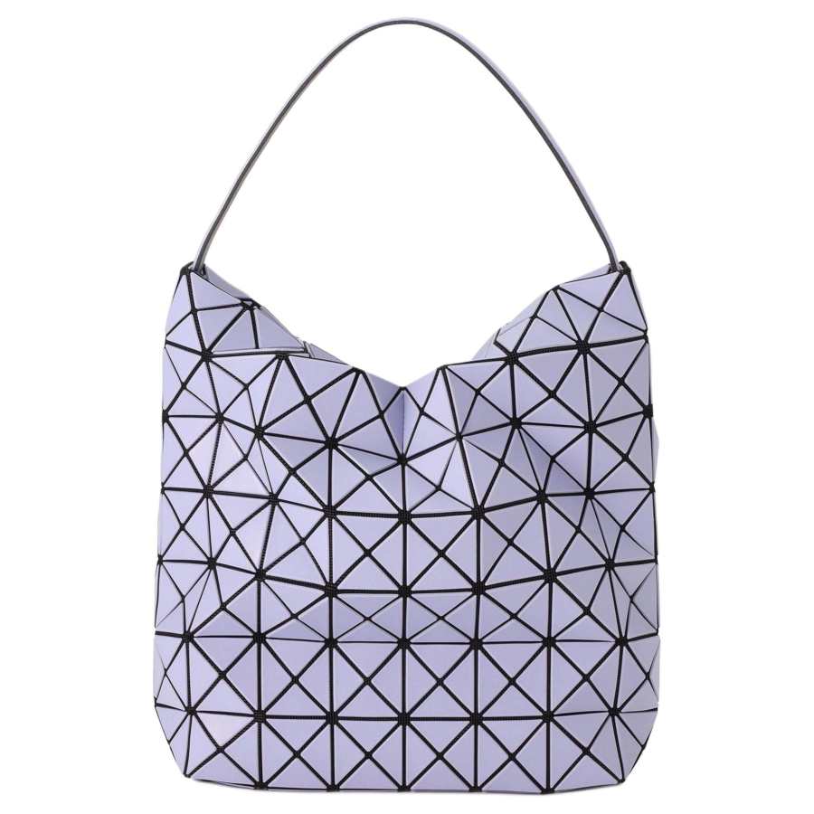 ISSEY MIYAKE PVC Resin Handbag Unisex Lavender