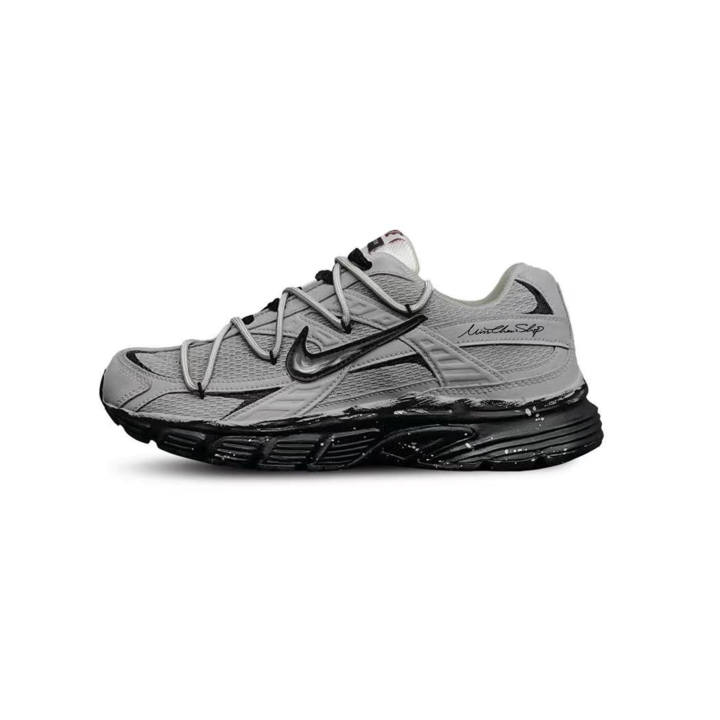 Nike Nike Initiator Breathable Support Low top Casual Running Shoes Men's Gray White