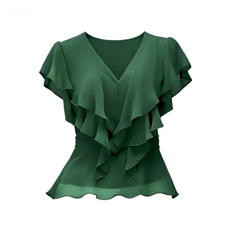 DUSHE Women's Apparel Top Chiffon Women's