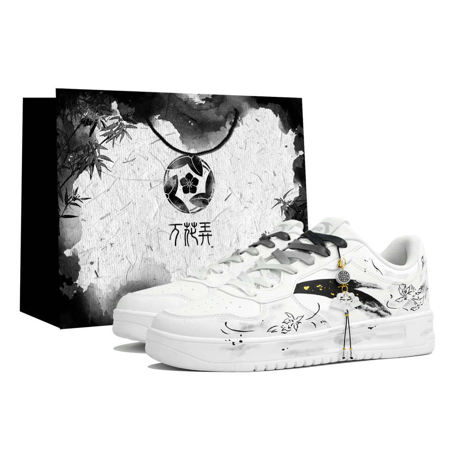 Anta Low top Skateboard Shoes Unisex White