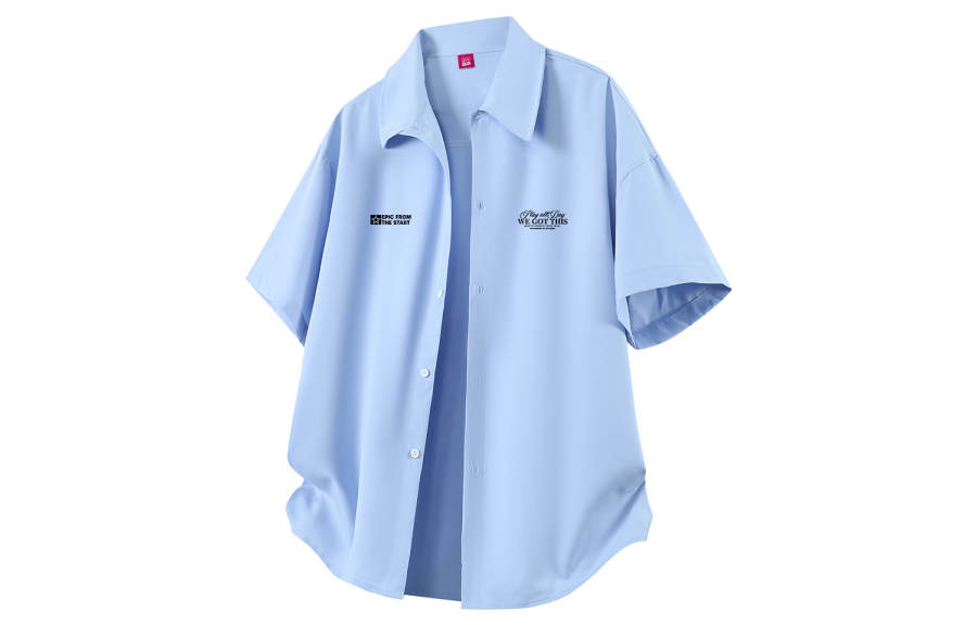 Disney Disney Shirts Unisex Lapel Thin Shirt
