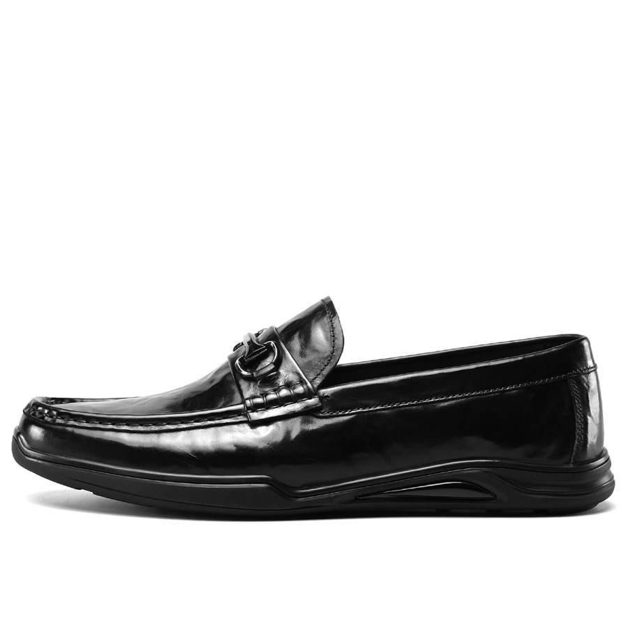 YEARCON YEARCON Top Grain Cow Leather Gommino Loafers Men's