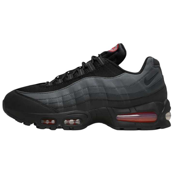 Nike Nike Air Max 95 Breathable Casual Running Shoes Men's Black Gray