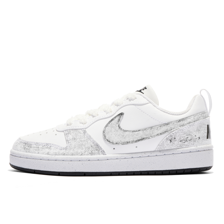 Nike Nike Court Borough Time Chaos, Shopping Bag Height Increasing Abrasion Resistant Breathable Slip Resistant Low top
