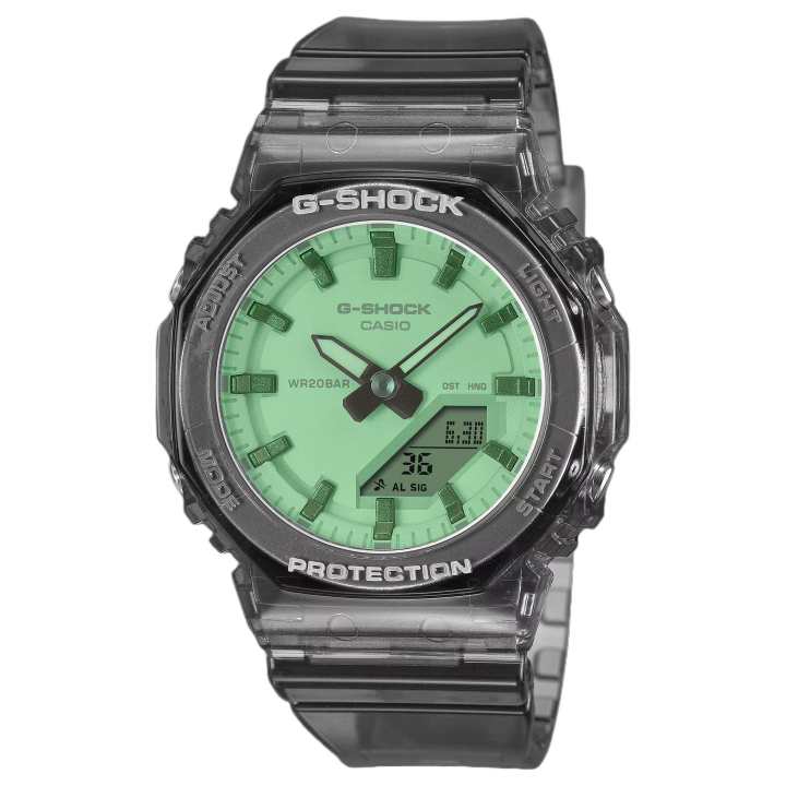CASIO CASIO P2100SR Quartz Movement Resin Strap Watch Women's Watch Green Dial