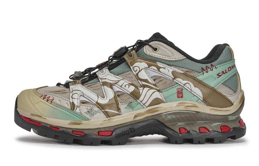 SALOMON XT Quest 811 Manufacturing, Norman Horse Abrasion Resistant Low top Mountaineering Hiking Shoes Unisex