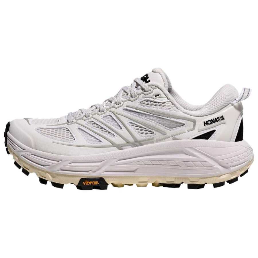 HOKA ONE ONE Mafate Speed 2 Trail Running Shoes Unisex White Gray