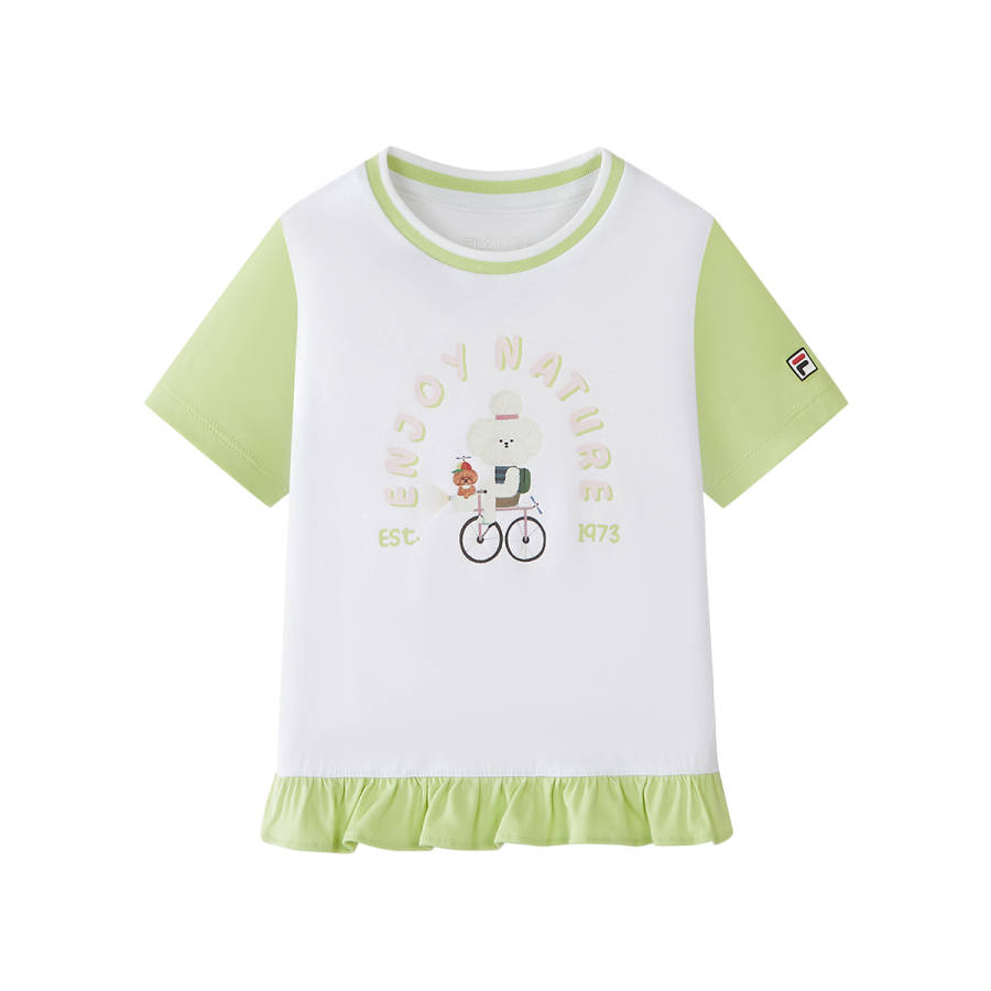 FILA KIDS T Shirt Standard White Kids'