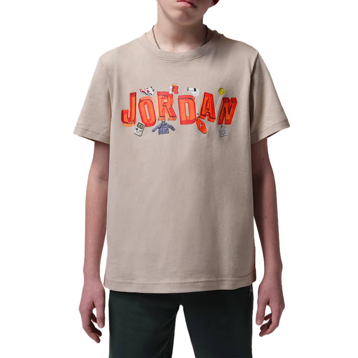 Jordan Jordan Kids T Shirts Crew Neck Moderate