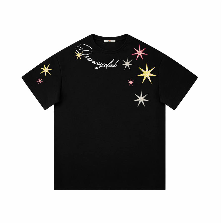 DEERWAY T Shirts Unisex Crew Neck Moderate Straight Fit