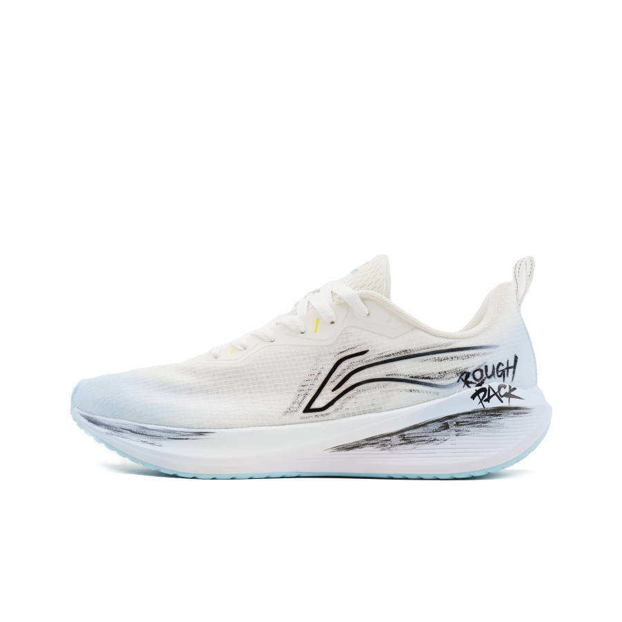 Li-Ning Li Ning Wuyue Cushioning Breathable Low top Running Shoes Men's Blue White