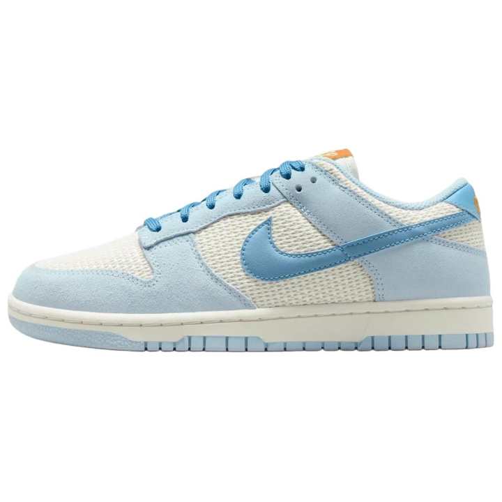 Nike Nike Dunk Low top Skateboard Shoes Unisex White Blue