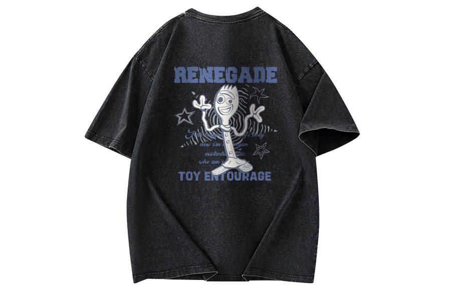 Disney T Shirts Unisex Crew Neck Moderate Straight Fit