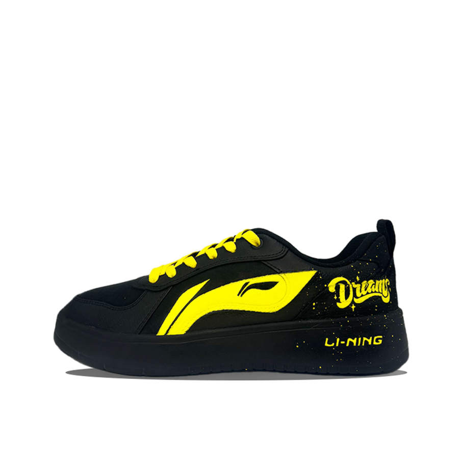 Li-Ning Li Ning Wheat Age Dark Night Huang Feng Synthetic Leather