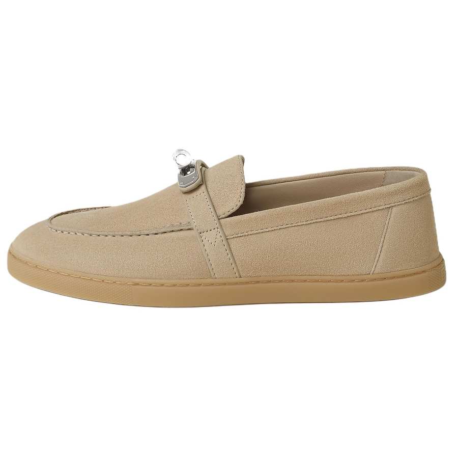 HERMES Kelly Casual Shoes 1.7CM Women's Beige