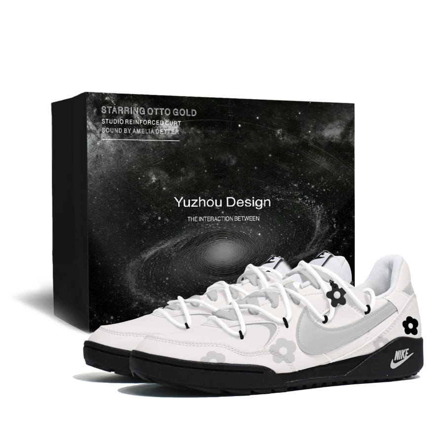 Nike Nike Terra Manta Floral Shopping Bag, Yuzhou Creation Low top Skateboard Shoes Unisex Ecru