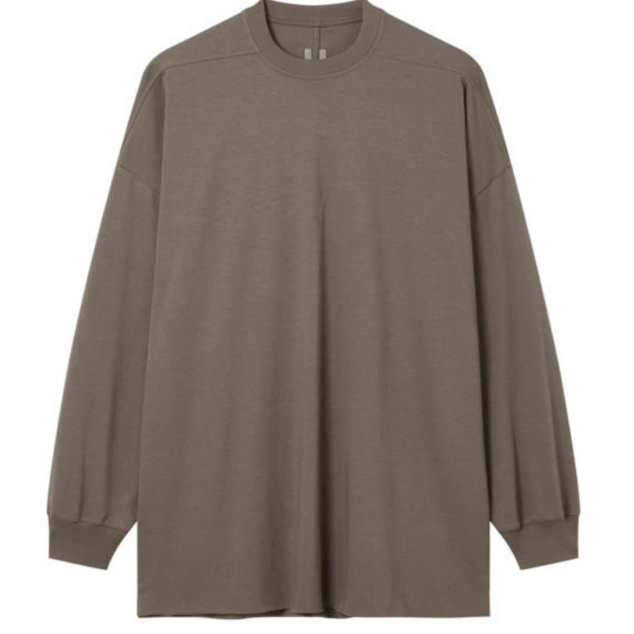 RICK OWENS T Shirts Men's GYX/Gray Crew Neck Moderate