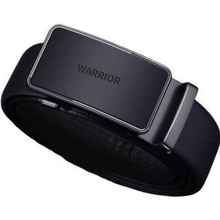 Warrior Alloy Top Grain Cow Leather Belts Unisex 3.5cm