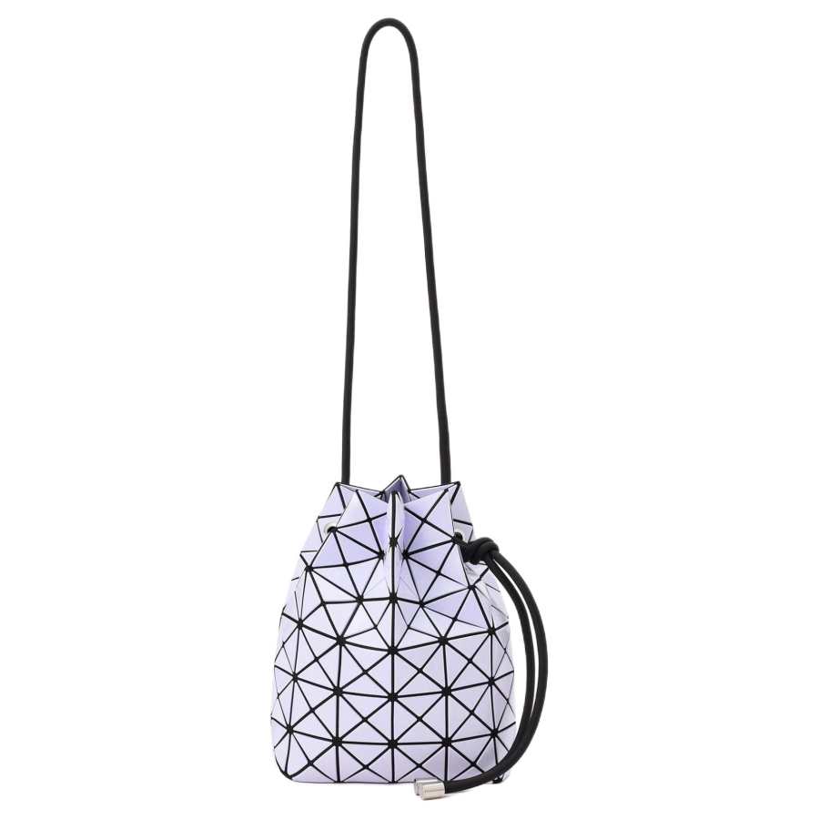 ISSEY MIYAKE Wring Gloss PVC Shoulder Bag, Crossbody Bag Women's Light Lavender