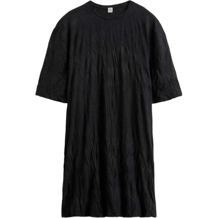 TOTEME T Shirts Women's Black Crew Neck