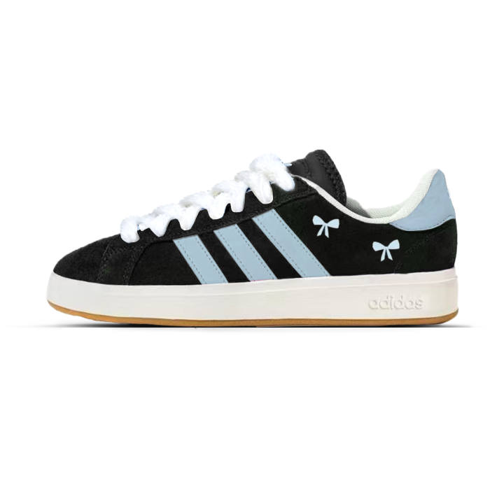 Adidas Adidas Grand Court Base 00s Ice Blue Night Butterfly Bowknot Slip Resistant, Abrasion Resistant, Lightweight