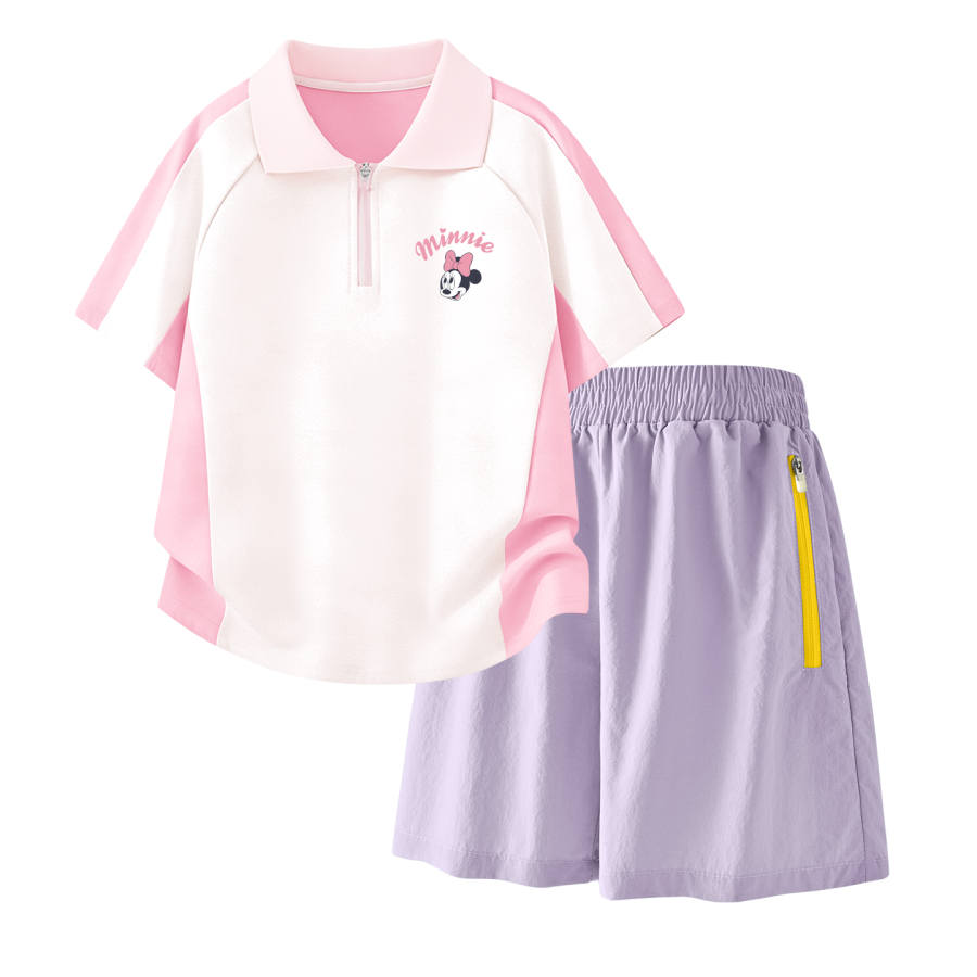 Disney Kids Casual Sportswear Crew Neck Thin