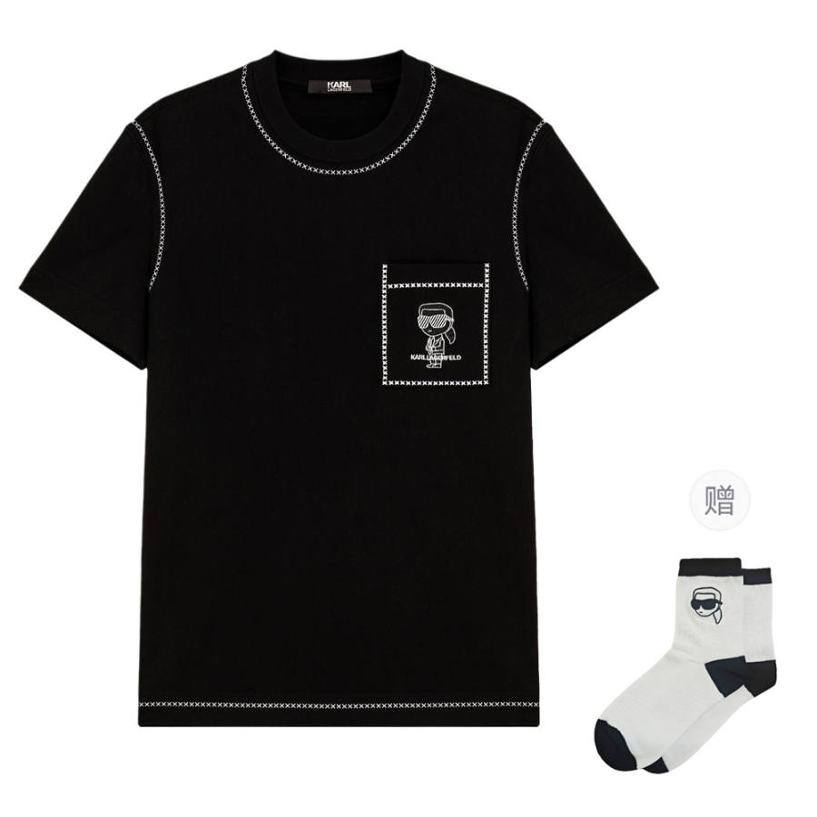 KARL LAGERFELD / Karl Lagerfeld Jeans T Shirt Men's Black