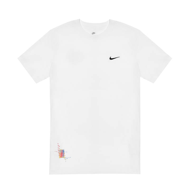 Nike Nike Sportswear T Shirts Unisex White Crew Neck Moderate Straight Fit
