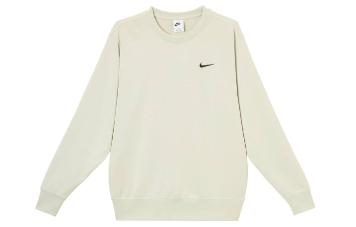 Nike Nike Sweatshirts Men's Gray Crew Neck Moderate Regular
