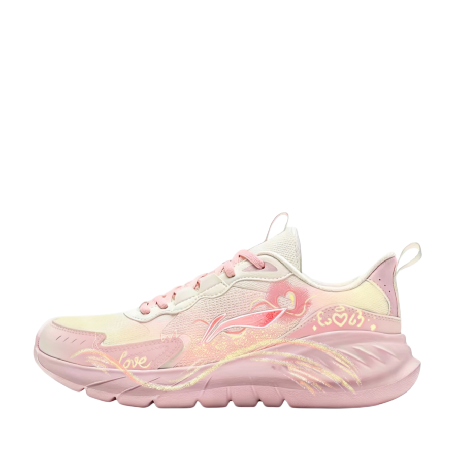 Li-Ning Li Ning Light Lanying Synthetic Leather, Textile Low top Casual Physical Fitness Test & Exam City Commuting