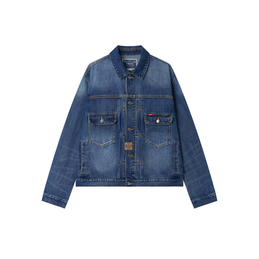Teenie Weenie Men Denim Jacket Unisex